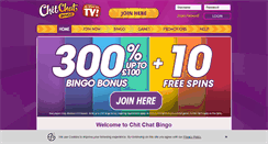 Desktop Screenshot of chitchatbingo.co.uk